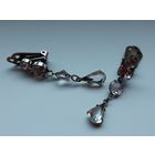 Клипсы Чешское стекло СССР