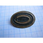 Накладка на офицерскую какарду РИА. Бронза, остатки эмали.