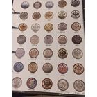 Лист информационный для серебряных монет 50 копеек 1883 - 1914 г.