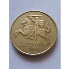 Литва 50 центов 2000 г.