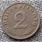 2 рейхспфеннига 1939 В