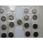 Юбилейные монеты времен СССР (28 штук).
