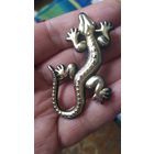 Брошь. Ящерица. СССР.