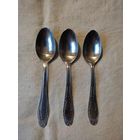 Ложки чайные, 3 шт, СССР, нержавейка (1). См. Описание.