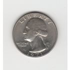 Квотер (25 центов) США 1971 D Лот 0603