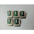 ЗНАЧКИ ЮНОШЕСКИЙ II-РАЗРЯД (ЦЕНА ЗА- ЗНАЧКОВ)