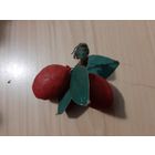 Ёлочная игрушка Сливы (СССР  картон)