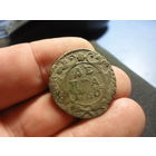 Денга 1750 г. Российская Империя