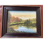 Михеева В.Н. Пейзаж х/м 27х20