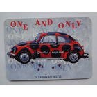 Календарик 2001 г. ИПП Новик. Volkswagen Beetle.