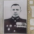 Фотография. Репринт. Офицер, фронтовик. Награды. Ретро СССР.