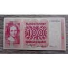 Werty71 Норвегия 100 крон 1984 банкнота