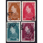 СССР 1937, Памяти Ф.Э. Дзержинского (1877-1926), 4 марки, полная серия, гаш., с зубц.