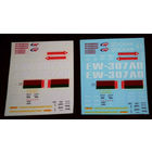 Декали для модели вертолёта Ми-2 масштаб 1/48