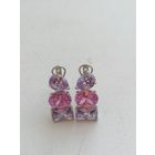 Шикарные серьги серебро 925 пробы торги с Рубля