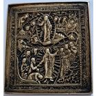 Икона " Воскресение Господня. Сошествие в ад". 19 век. Все лоты с 1 рубля!