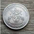 Werty71 Тёркс и Кайкос 5 крон 1992