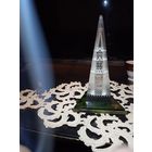 Агитационная плакетка Кремль-Москва