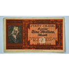 1923 год 1 000 000 марок Германия