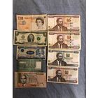 Набор банкнот 9 штук