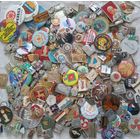 С РУБЛЯ. 200+  значков. Сборный лот.