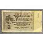 Банкнота 1 марка 1937 год. Веймарская республика