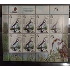 Марки Беларуси 2008, фауна, Птица года, Большая Белая Цапля, чистый лист, КМ 729 каталог 24 евро