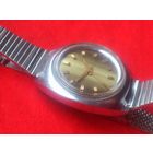 Часы ЛУЧ 1809 из СССР 1980-х МЕХАНИКА ТРЁХСТРЕЛОЧНИК с БРАСЛЕТОМ
