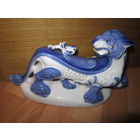 Редкая интерьерная статуэтка . Тигр . Дракон . МФФЗ . Минский фарфоровый завод. 29*18 см.