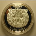 Беларусь, 20 Рублей 2010 Филин, Серебро