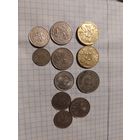 Монеты Сингапур 11 шт