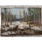 Картина маслом большого размера СССР