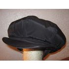 Кепка зимняя на байке с ушами, чёрная женская, качественная, Польша!