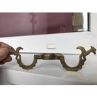 Старый элемент, внутри кольцо с зажимом Латунь/бронза