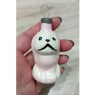 Ёлочные игрушки. Собака. Сказка про репку.