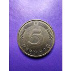 Германия ФРГ 5 пфеннигов 1984 G