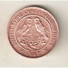 Южная Африка 1/4 пенни 1943