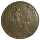 Великобритания 1 пенни, 1928