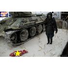 Модель танка Т-34-76. Масштаб 1:16 !!! Ваял мастер.
