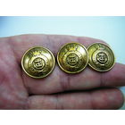 Пуга с якорем. д.23мм.  цена за 1 шт.