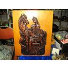 Панно-барельеф Прощание 36х29 см.