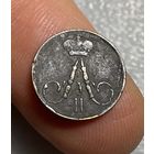 Полушка 1857 ЕМ Сохран !