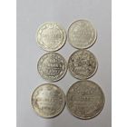 Монеты Николая 2 одним лотом.