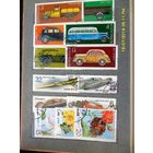 13 марок - Транспорт, флора. Цена за все. /СССР-Куба/