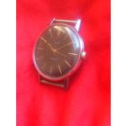 Часы ЛУЧ 2209 ЧЕРНЫЙ SLIM из СССР 1970-х