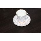 Фарфоровая чайная пара, клеймо, ЛФЗ.