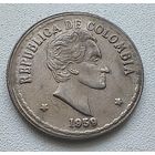 Колумбия 20 сентаво 1959  7-14-30