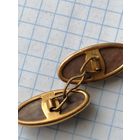 Винтажные пуговицы как запонки