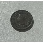 БРИТАНСКИЙ ЦЕЙЛОН  1/4 цента 1870 г.