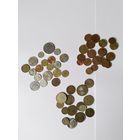 Лот монет -54 шт-без МЦ  *--Америка--Европа--Азия*